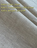 Beige 3 Piece Linen Suit