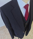 BLACK TENCEL LINEN 3 PIECE SUITS