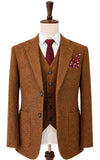 Brown Harris Tweed 3 Piece Suit