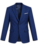 Dark Blue Birdseye Worsted & Light Grey Worsted 2 Piece Suit
