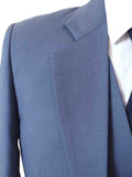 GREY BLUE WORSTED 3 PIECE SUIT