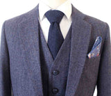 LIGHT PURPLE TWEED 3 PIECE SUIT