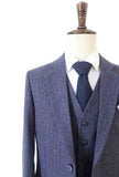 LIGHT PURPLE TWEED 3 PIECE SUIT