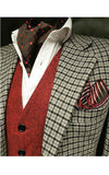 Freely Mix And Match  Tweed Suit 3 Pieces - BDtailormade TWEED SUITStweedmaker hockerty menstweedsuit