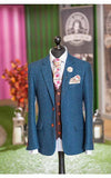 Freely Mix  3 Pieces Tweed Suit