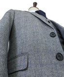 BDtailormade RETRO GREY PLAID TWEED 2 PIECE SUIT - BDtailormade TWEED SUITStweedmaker hockerty menstweedsuit