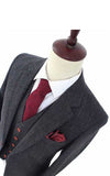 BDtailormade BLACK HERRINGBONE TWEED 2 PIECE SUIT - BDtailormade TWEED SUITStweedmaker hockerty menstweedsuit