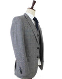 BDtailormade RETRO GREY PLAID TWEED 2 PIECE SUIT - BDtailormade TWEED SUITStweedmaker hockerty menstweedsuit