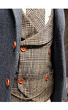 Freely Mix And Match 3 Pieces Tweed Suit
