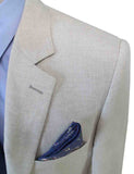 BEIGE 3 PIECE LINEN SUIT - BDtailormade