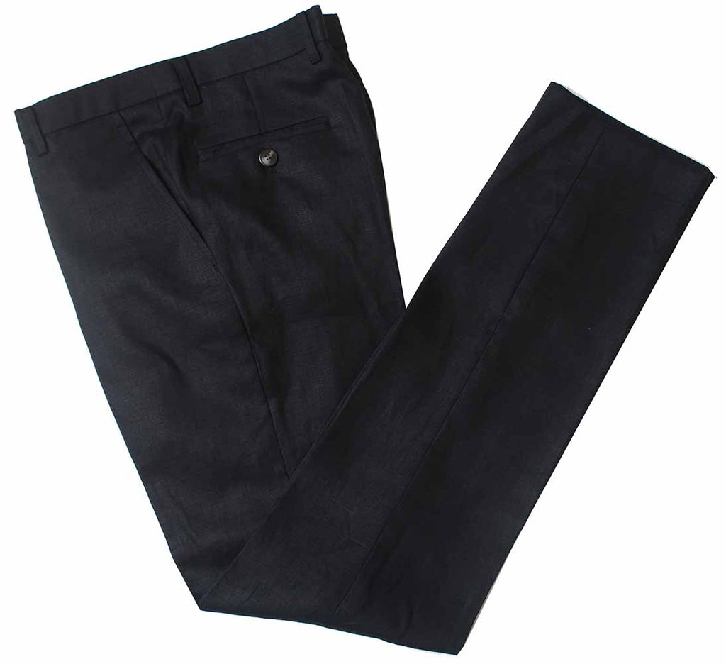 Black 3 Piece Linen Suit Black 3 Piece Linen Suit