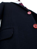 BDtailormade BLACK TWILL TWEED 3 PIECE SUIT - BDtailormade TWEED SUITStweedmaker hockerty menstweedsuit
