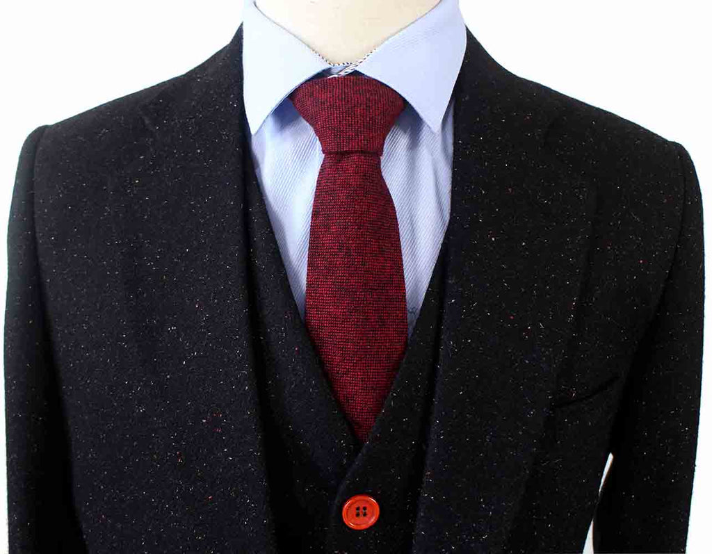 Men's Olive Tweed 3 Piece Suit - Vintage Tweed Suits – Flex Suits