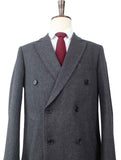 BDtailormade TWEED OVERCOAT GREY TWILL - BDtailormade TWEED SUITStweedmaker hockerty menstweedsuit