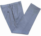 BDtailormade LIGHT GREY PINSTRIPE WORSTED 3 PIECE SUIT - BDtailormade Worsted Suittweedmaker hockerty menstweedsuit