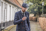 BDtailormade NAVY HERRINGBONE TWEED 2 PIECE SUIT - BDtailormade TWEED SUITStweedmaker hockerty menstweedsuit